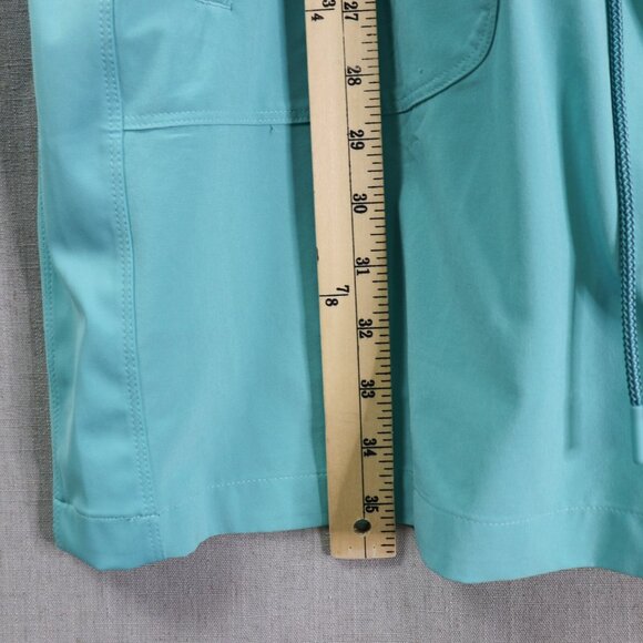 Athleta Expedition Dress Womens 8 Athletic Dress Built-In Shorts Aqua Green - Picture 8 of 10